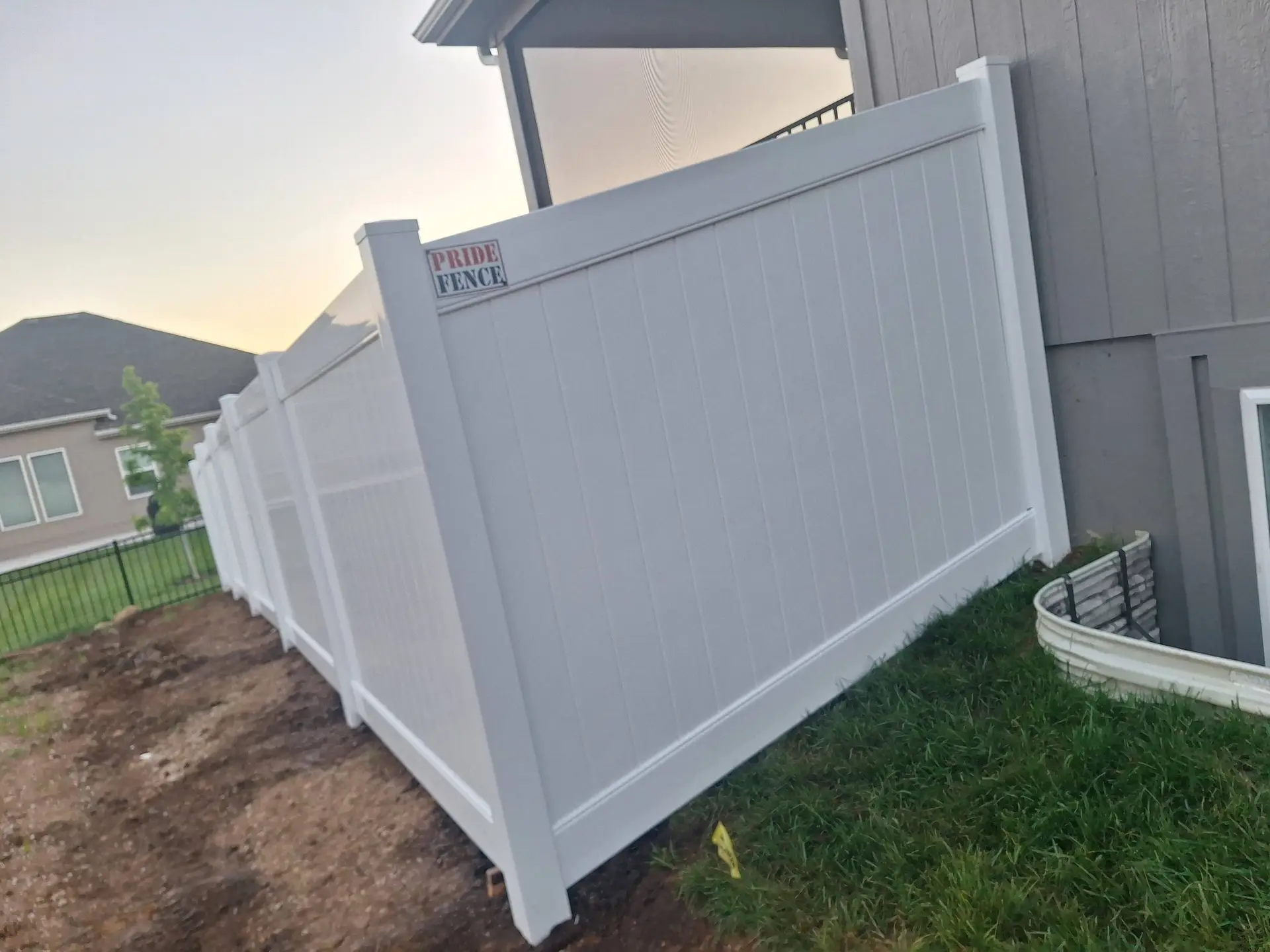 Vinyl fence Kansas City by Pride Fence KC